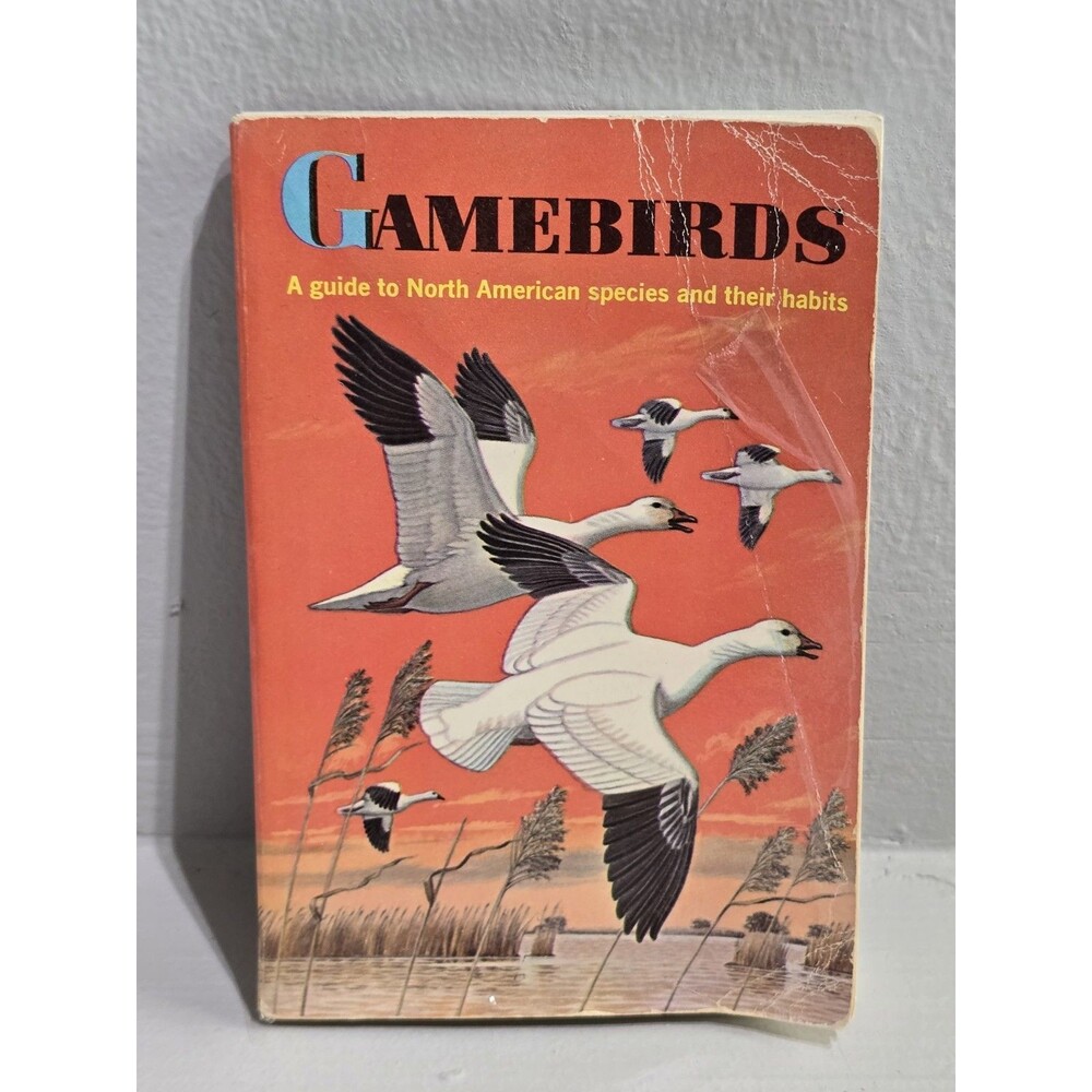 Golden Guide to Gamebirds (1961) Vintage Paperback North American Species Habits